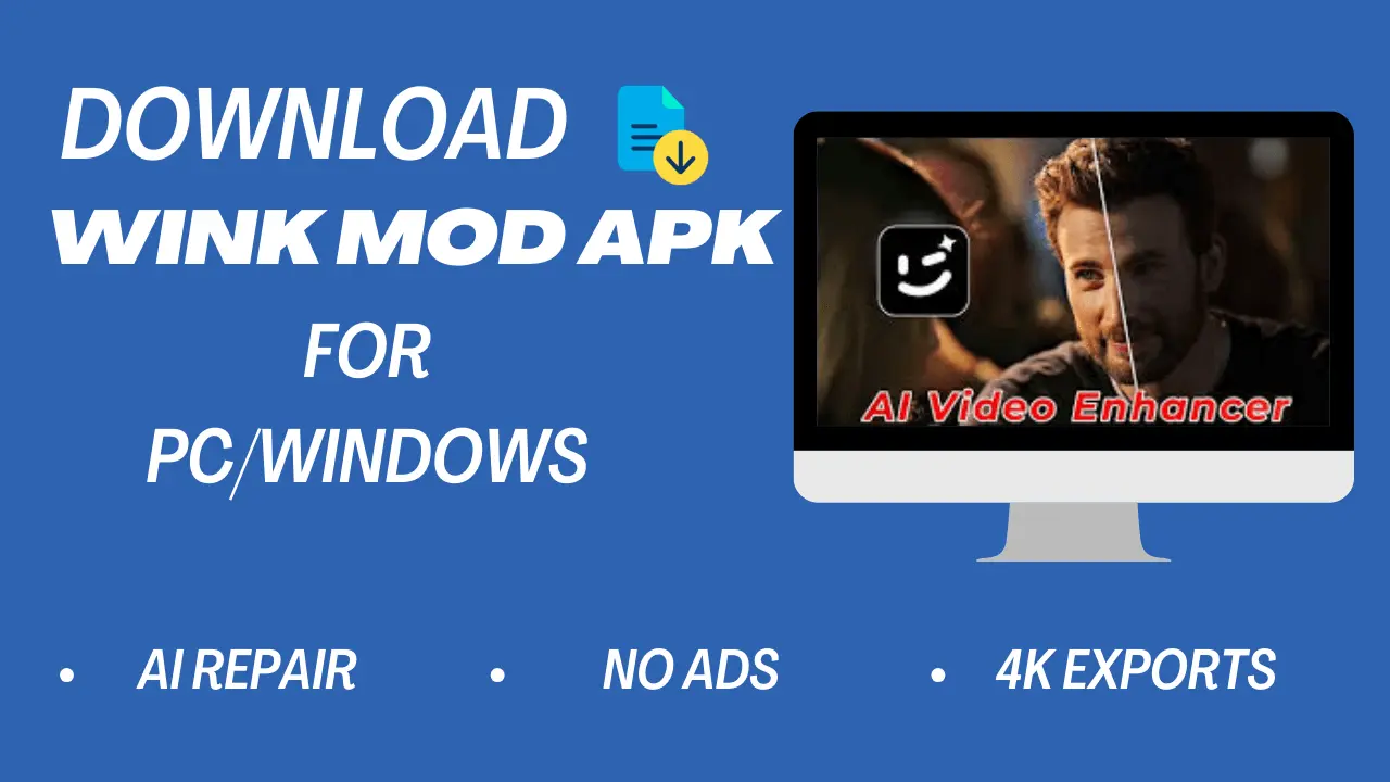 Wink MOD APK for PC AI Video Enhancing Tool (All Unlocked) 2025 Wink MOD APK for PC AI Video Enhancing Tool (All Unlocked) 2025