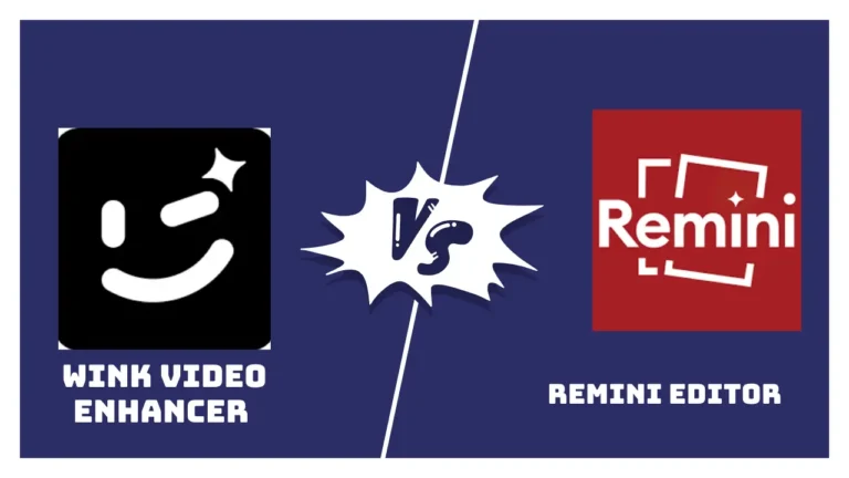 Wink vs Remini | Comparison Best Video Enhancer App 9 wink vs remini