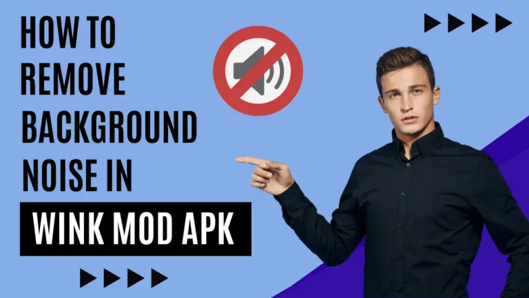 Reduce Background Noise in wink